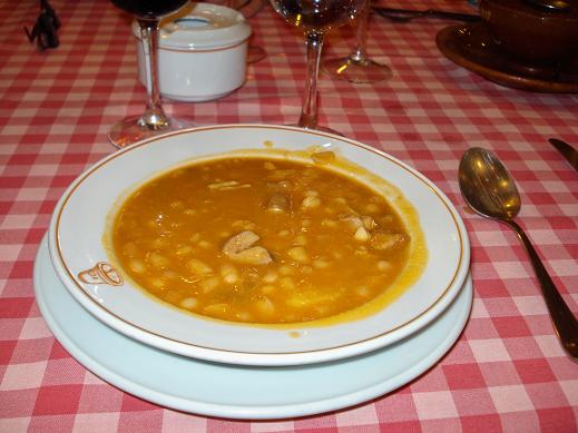 Fabada en Salamanca - Restaurante Cervantes